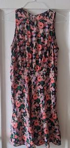 J Crew Mercantile - Floral A-line dress size 12
